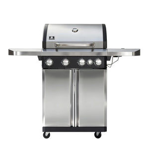 4 Bunners Propane Grill with Side Bunner 