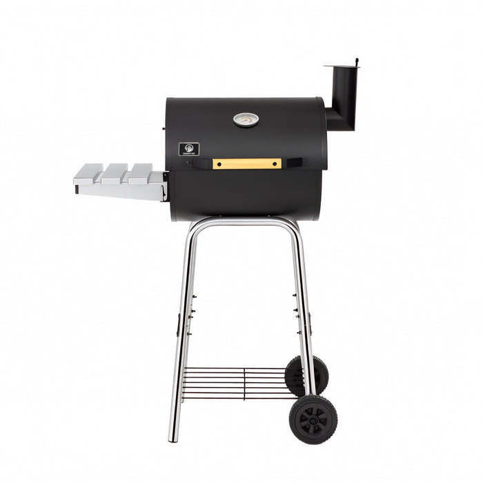 Charcoal Grill with Side Table