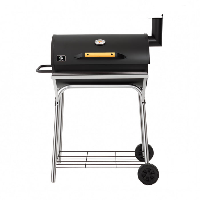 Charcoal Grill with Front table