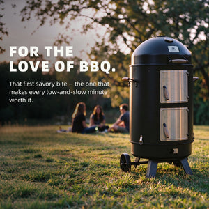 3 In 1 Vertical Charcoal Smoker
