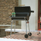 Charcoal Grill with Front table