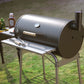 YY25123 Charcoal Grill with Side Table &amp; Front Shelf