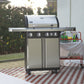 4 Bunners Propane Grill with Side Bunner 