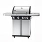 4 Bunners Propane Grill with Side Bunner 
