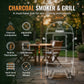 3 In 1 Vertical Charcoal Smoker